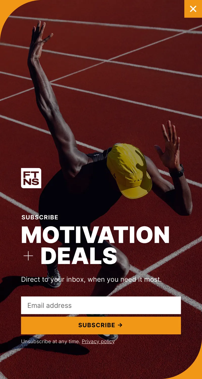Ftns - panel vertical subscribe offer background image yellow template preview