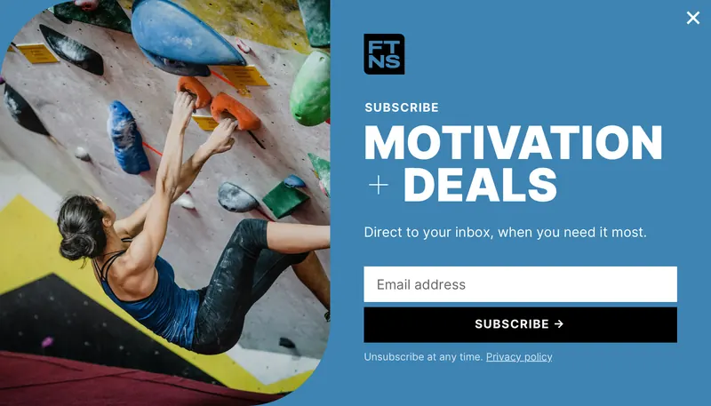 Ftns - subscribe blue image left template preview