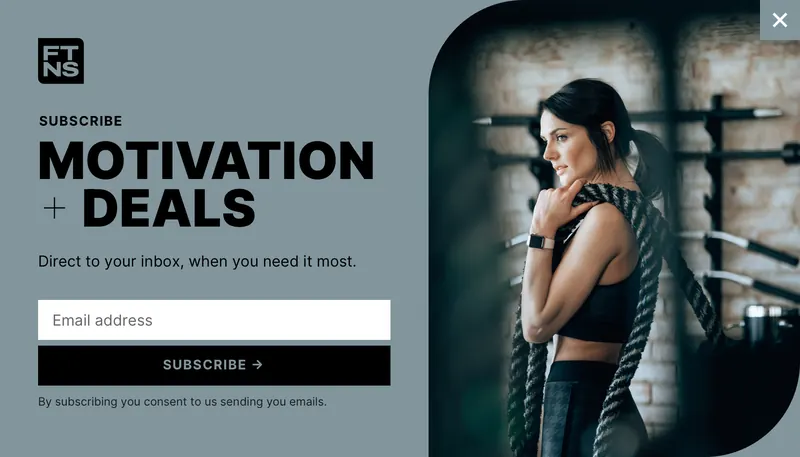 Ftns - subscribe grey image right template preview